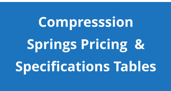 Compression Springs pricing and specifications table