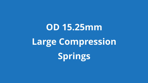 OD 15.25mm large compression springs