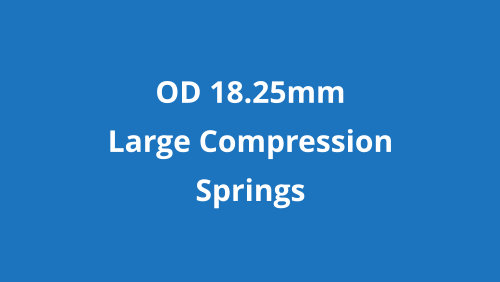 OD 18.25mm large compression springs