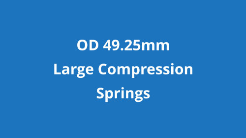 OD 49.25mm large compression springs