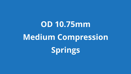 10.75 OD medium compression springs