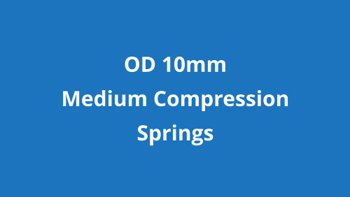 OD 10mm medium compression springs