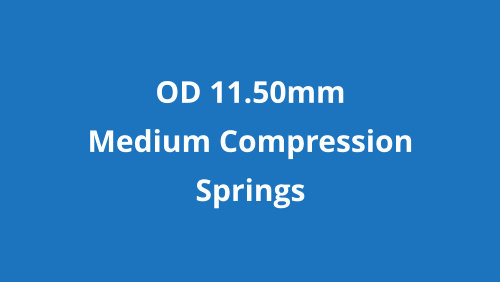 OD 11.5mm medium compression springs